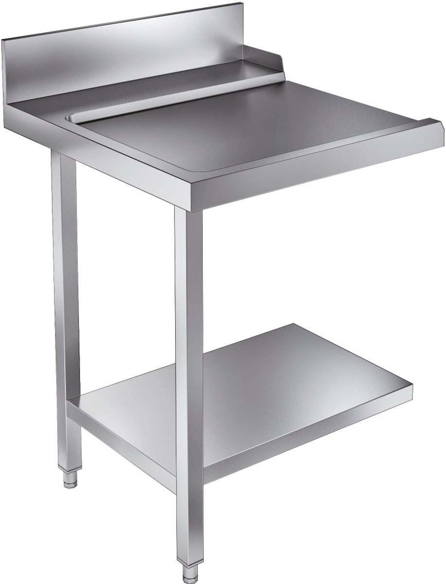 CombiSteel AFVOERTAFEL BODEM 700 LINKS - 7106.1025 - Horeca & Professioneel