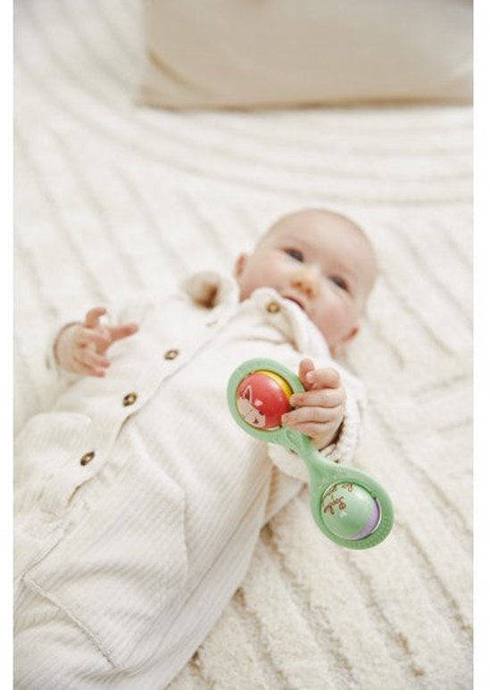 Sophie de giraf Twist Rattle Blauw - Rammelaar met Draaibare Ballen en Tinkelende Belletjes - Kraamcadeau - In Luxe Geschenkdoosje van Sophie de Giraf. — afbeelding 4