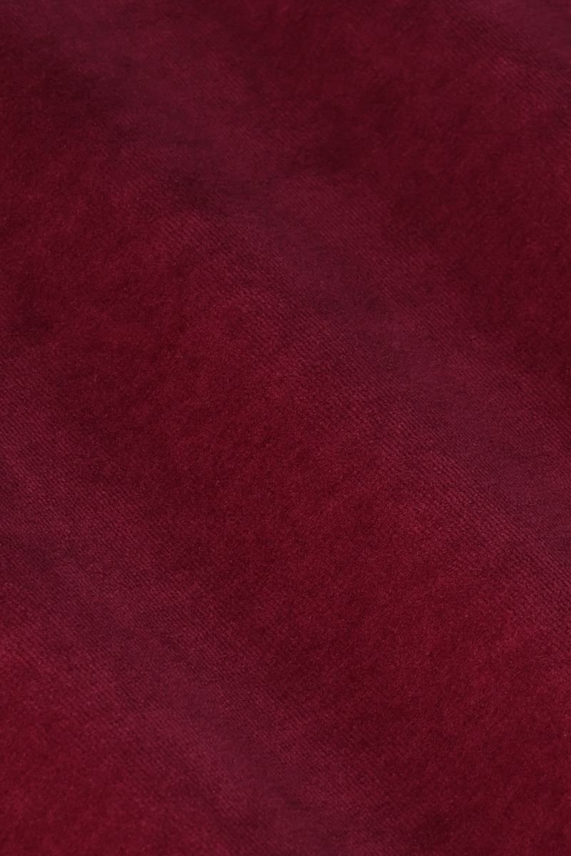 Sissy-Boy - Donkerrode oversized velvet sweater
