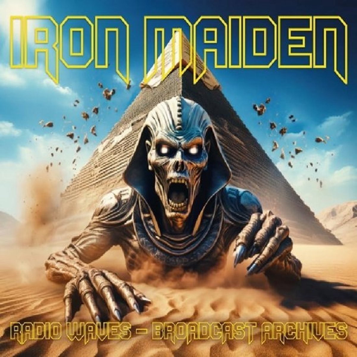 Iron Maiden Radio Waves verzamelbox - 6 CD's met live-opnames van 1979 tot 1988