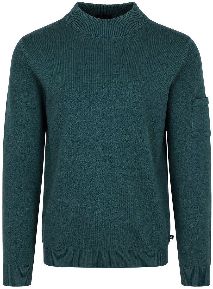 Suitable Canes Pullover Turtle Donkergroen - Maat XL - Heren