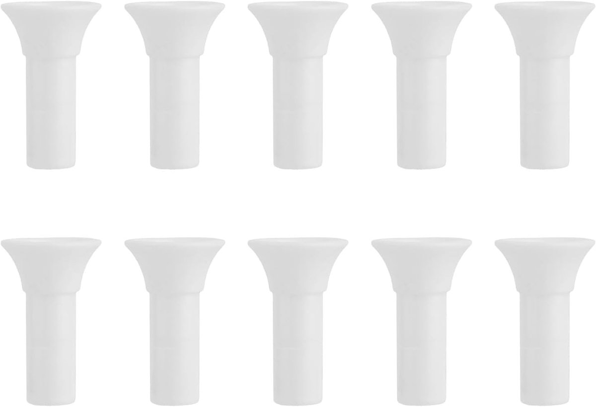 10st 3/8 Inch RO-Slang Eindpluggen, POM Snelkoppeling Eindpluggen voor Omgekeerde Osmosebuizen voor RO-Waterfiltersystemen Koelkasten Ijsmachines of Koffiezetapparaten