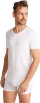 Ten Cate Basics t-shirt v-hals wit voor Heren | Maat XXL