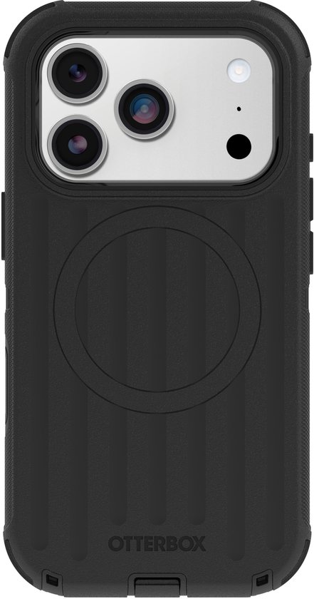 OtterBox Defender iPhone 18 Pro / 17 Pro Full Body Case met MagSafe Zwart