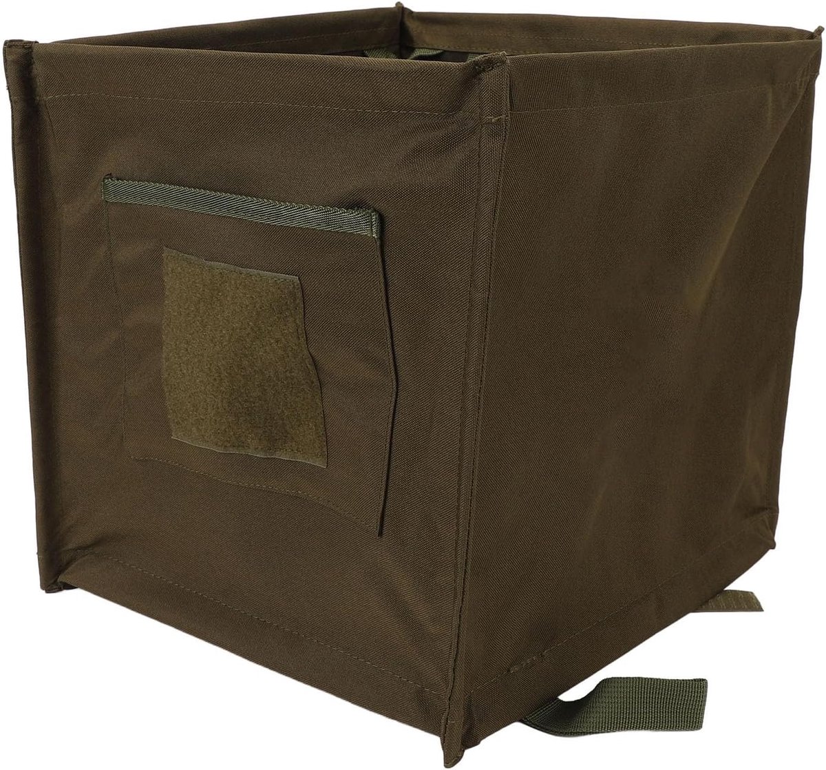 Gooilijn opbergkubus, 33l grote capaciteit Oxford doek boomverzorger gooitas, opvouwbare touwtas | Boomverzorger uitrusting | Lineman klimuitrusting voor picknick camping BBQ (leger