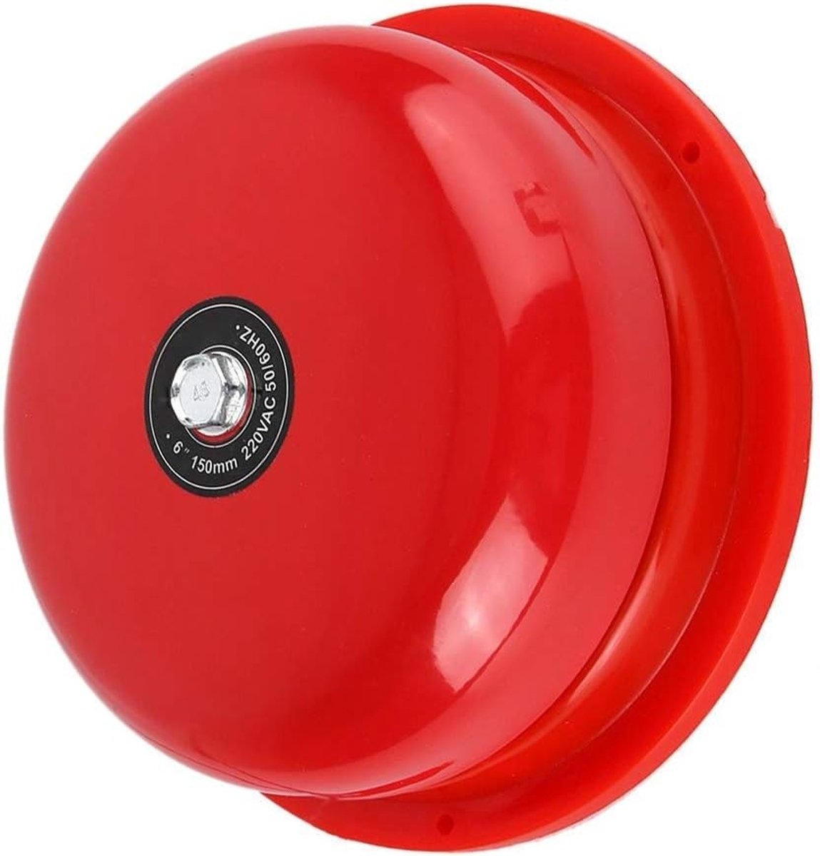 Elektrische bel met brandalarm 100 dB, roestvrijstalen interne trommels, luid alarm voor veiligheid en waarschuwing