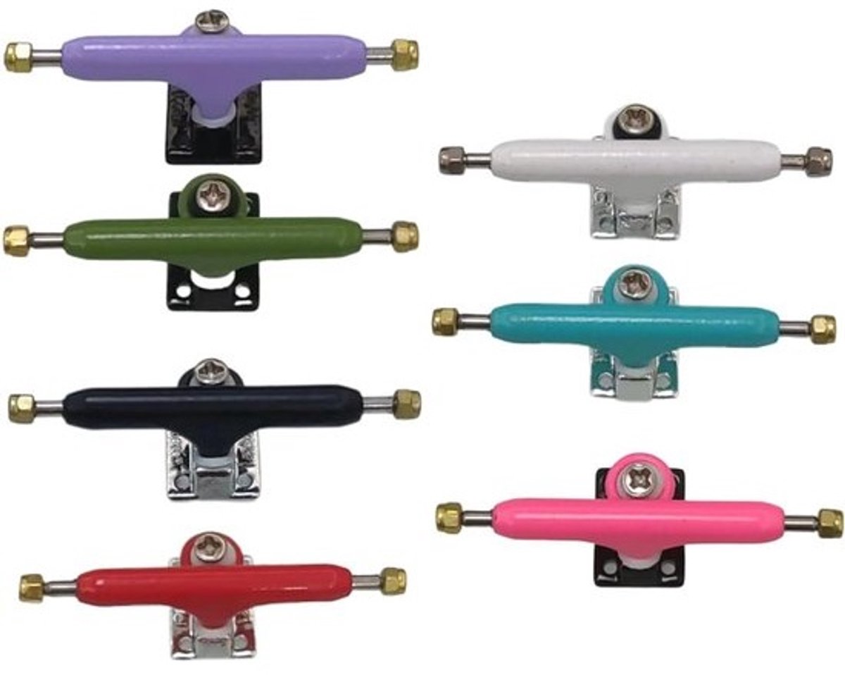 Professionele Skateboard Trucks 34mm G3 met Kleur Hanger en Hardere Bussen Inclusief Montagehardware