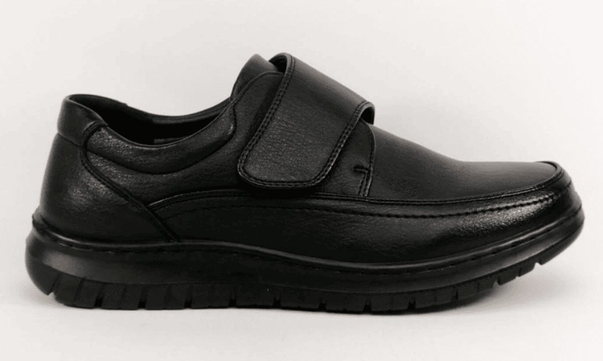 Mode-mania Heren Velcroschoen | Zwart | Maat: 41