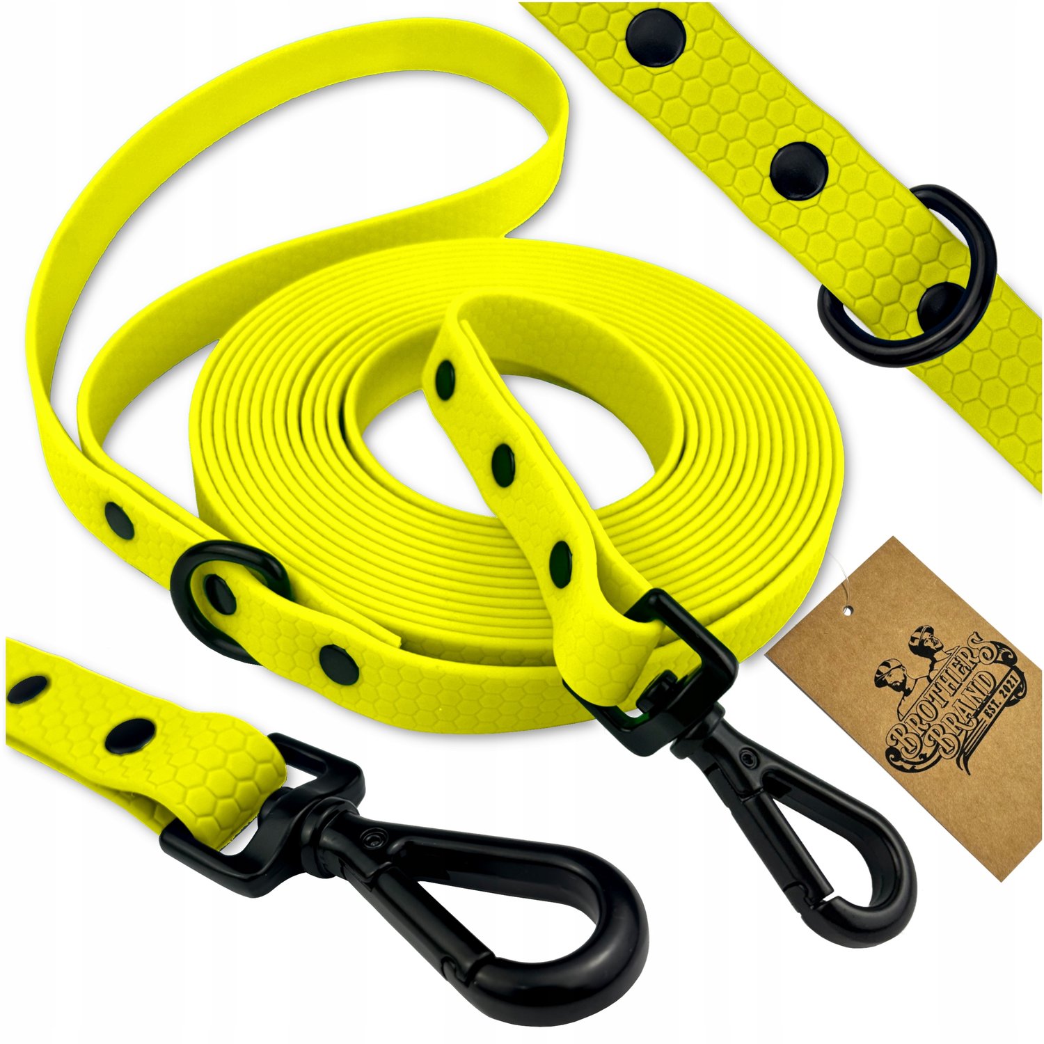 CANDY Hondenlijn 10m HEXA - Waterdicht, Duurzaam, Nederlands Product