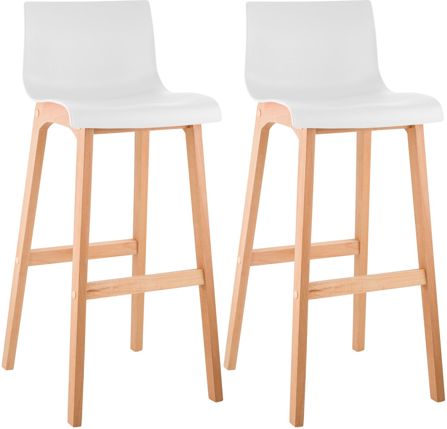 Barkruk - Set van 2 - Wit