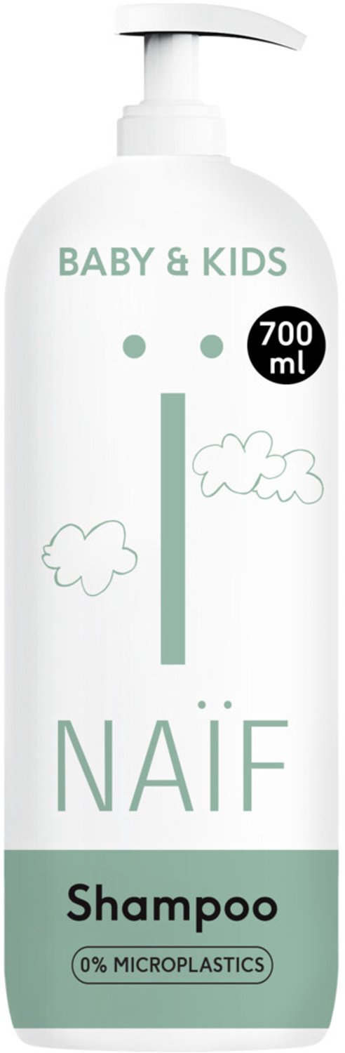 Naif - Baby & Kids Shampoo - 4 x 700 ml - Voordeelverpakking