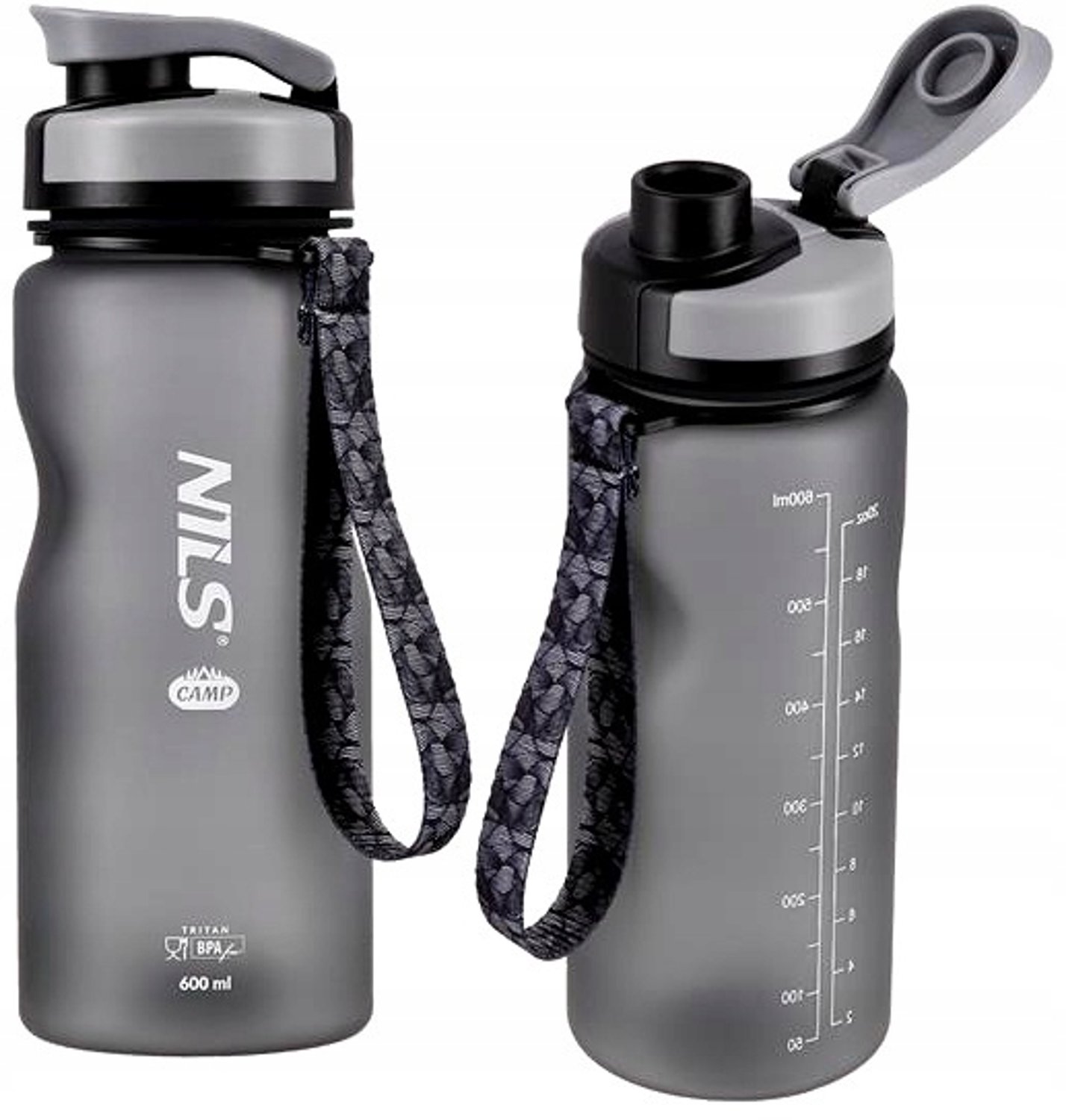 Nils Camp NC1740 Tritan Sportfles 600ml - Lekvrij & BPA-vrij