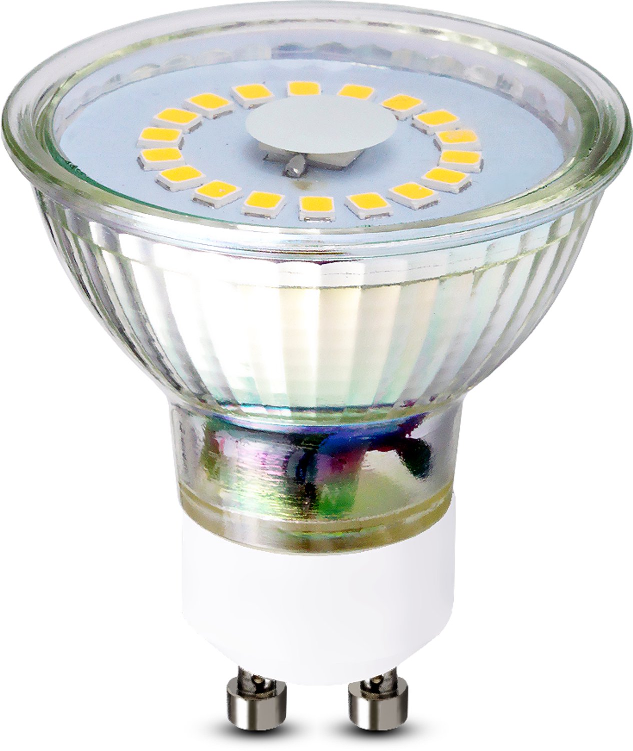 Kwazar Luminaire - GU10 - LED Lamp - Koud Wit 6000 K - 18xSMD 5W 400lm