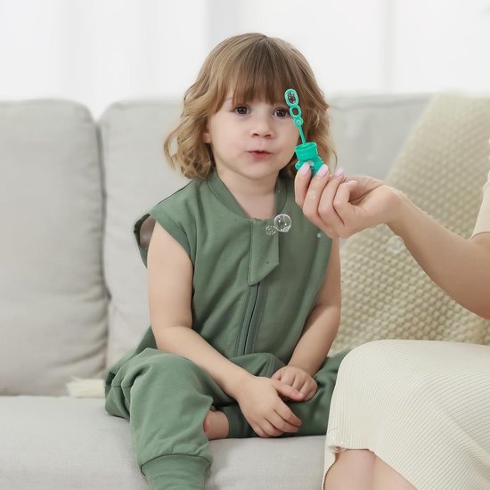 Ademend Katoenen Zomer Slaapzak voor Baby's en Peuters, 1.0 Tog, Geschikt voor Jongens en Meisjes, 95 cm (3-4 jaar) — afbeelding 5