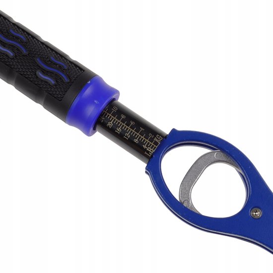 Visgrijper met Weegschaal - 28cm, Antislip Handvat — afbeelding 2