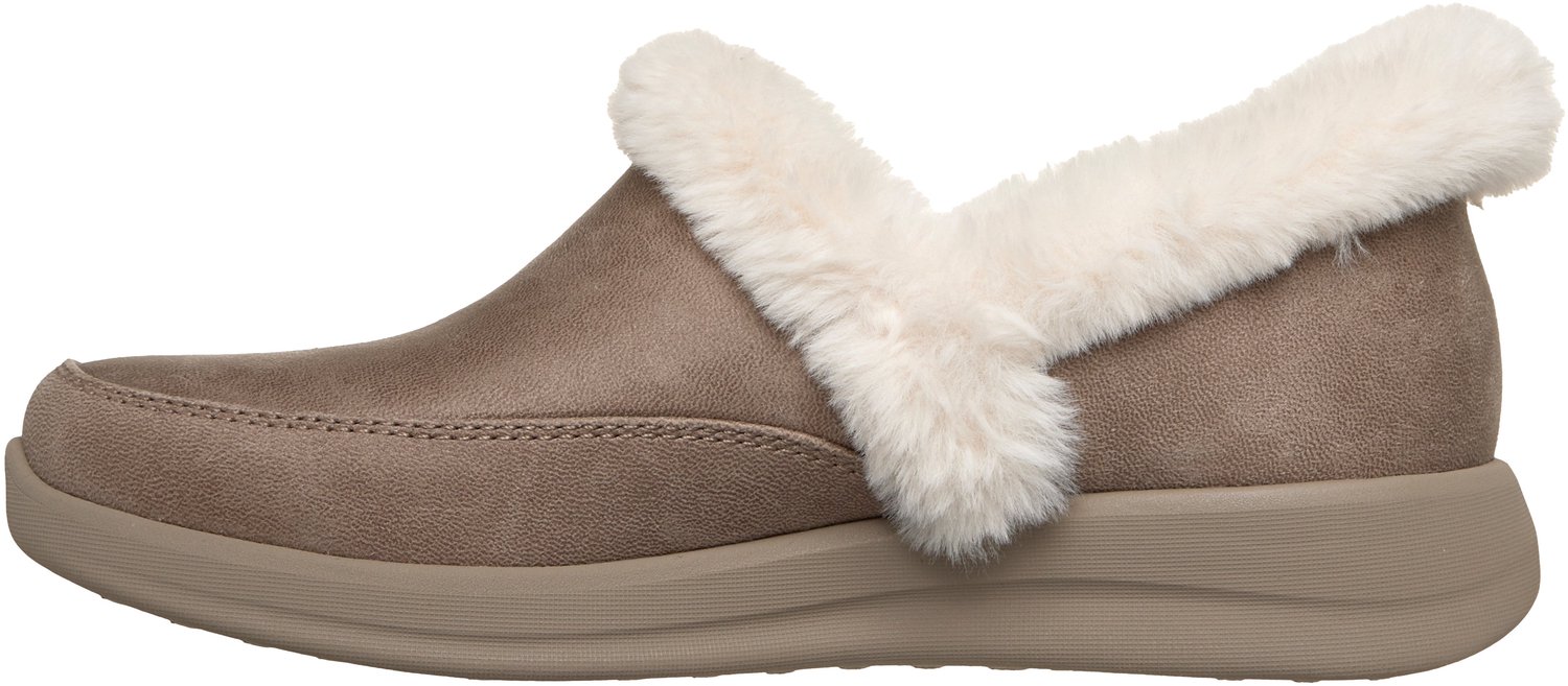 Skechers Pantoffel Taupe - Maat 37,5