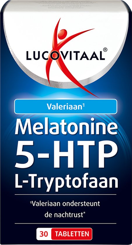 Lucovitaal Melatonine 5 HTP L-Tryptofaan 30 tabletten - 30 stuks