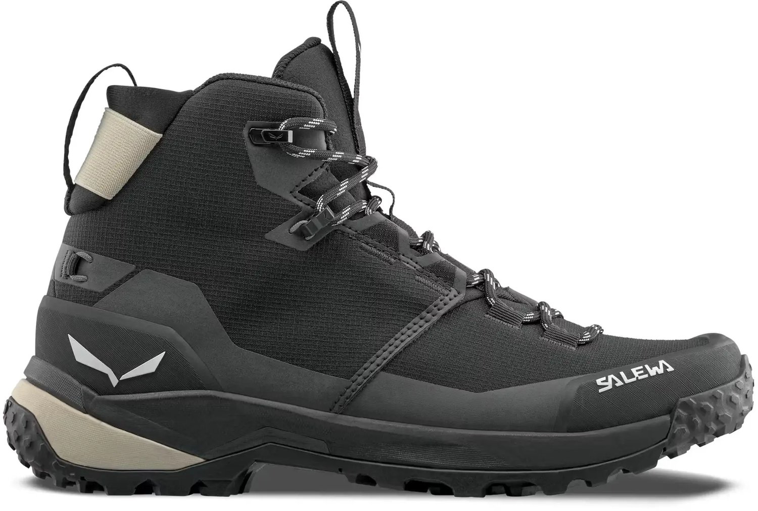 Wandel schoenen dames Salewa Puez 2 Mid Ptx Zwart