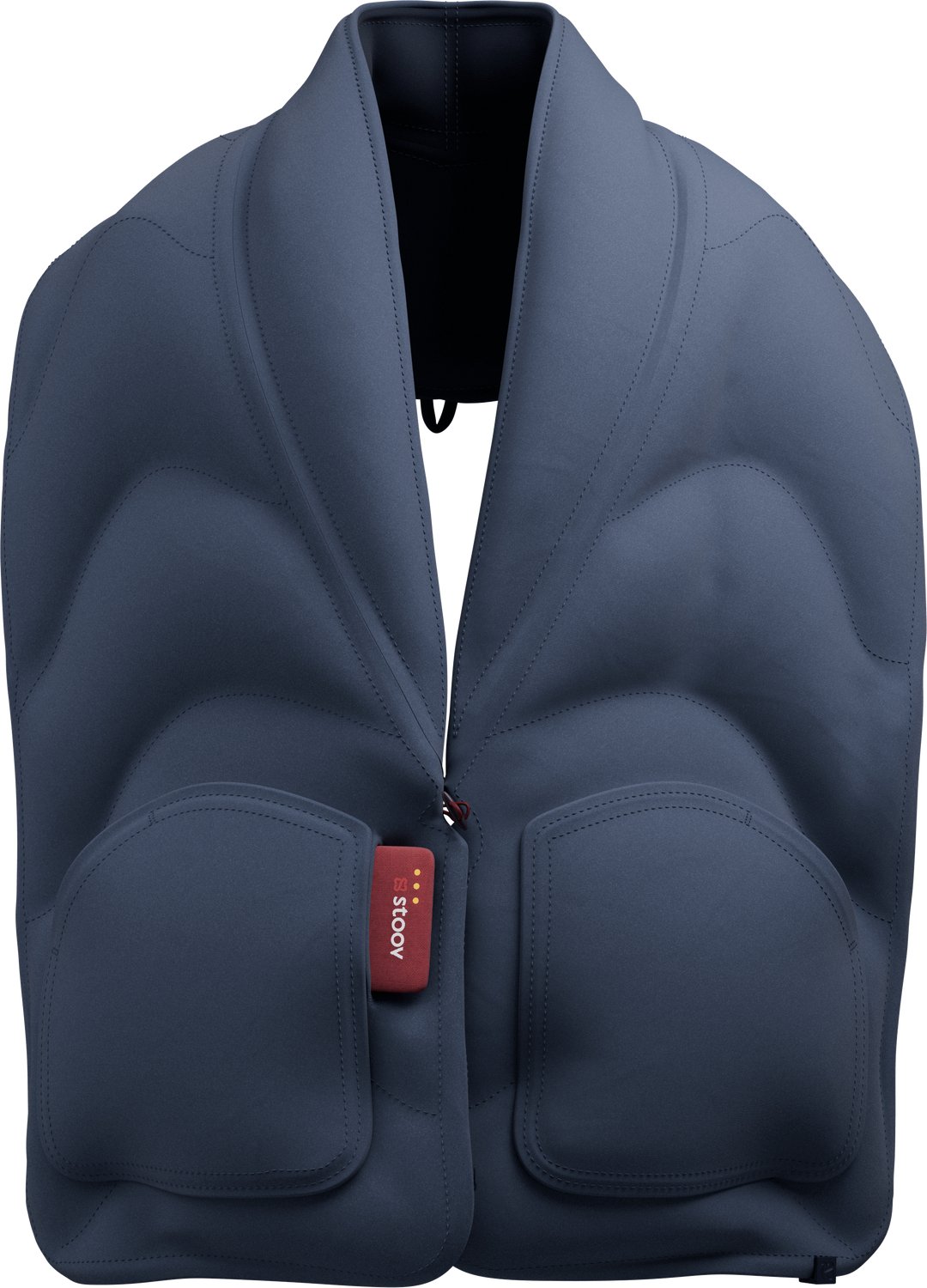 Stoov Kokoon³ XL - Verwarmde sjaal - Core Midnight Blue - 3 warmtestanden tot 58°C - Pro | 6 tot 10 uur