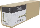 Differnz Sifon Mat Goud � Sifon Wastafel � Mix&Match Fonteinsifon