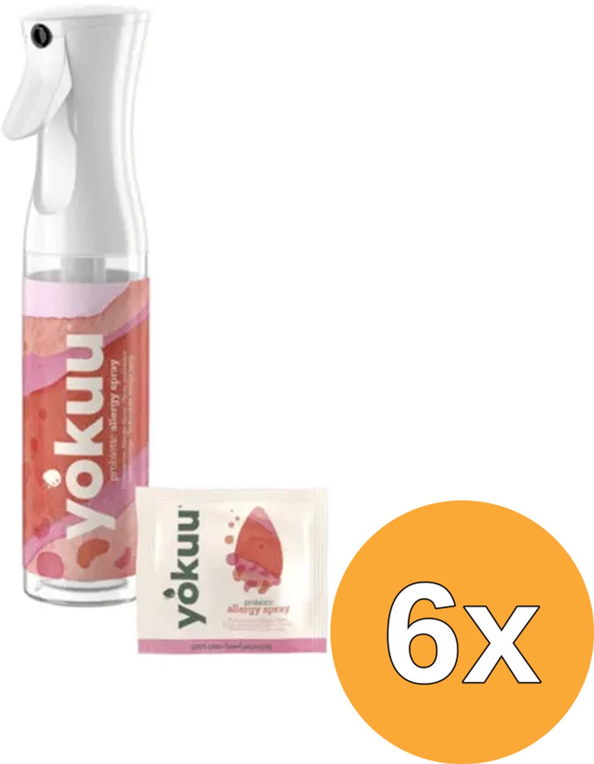 6x Yokuu Probiotic Allergyspray Start (1 stuk)