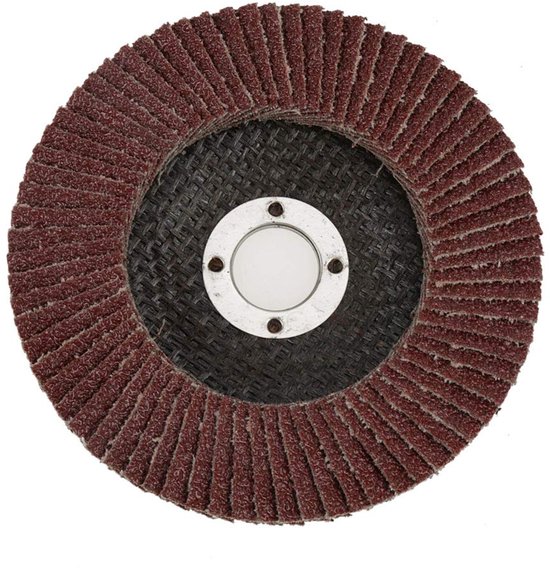 10 Stuks Slijpschijven 60 Korrel Slijpschijf Klepschijf Aluminiumoxide Schuurmiddelen Slijpschijf voor Haakse Slijper 100 * 6 * 16 Mm, met Hoge Elasticiteit, Goed — afbeelding 4