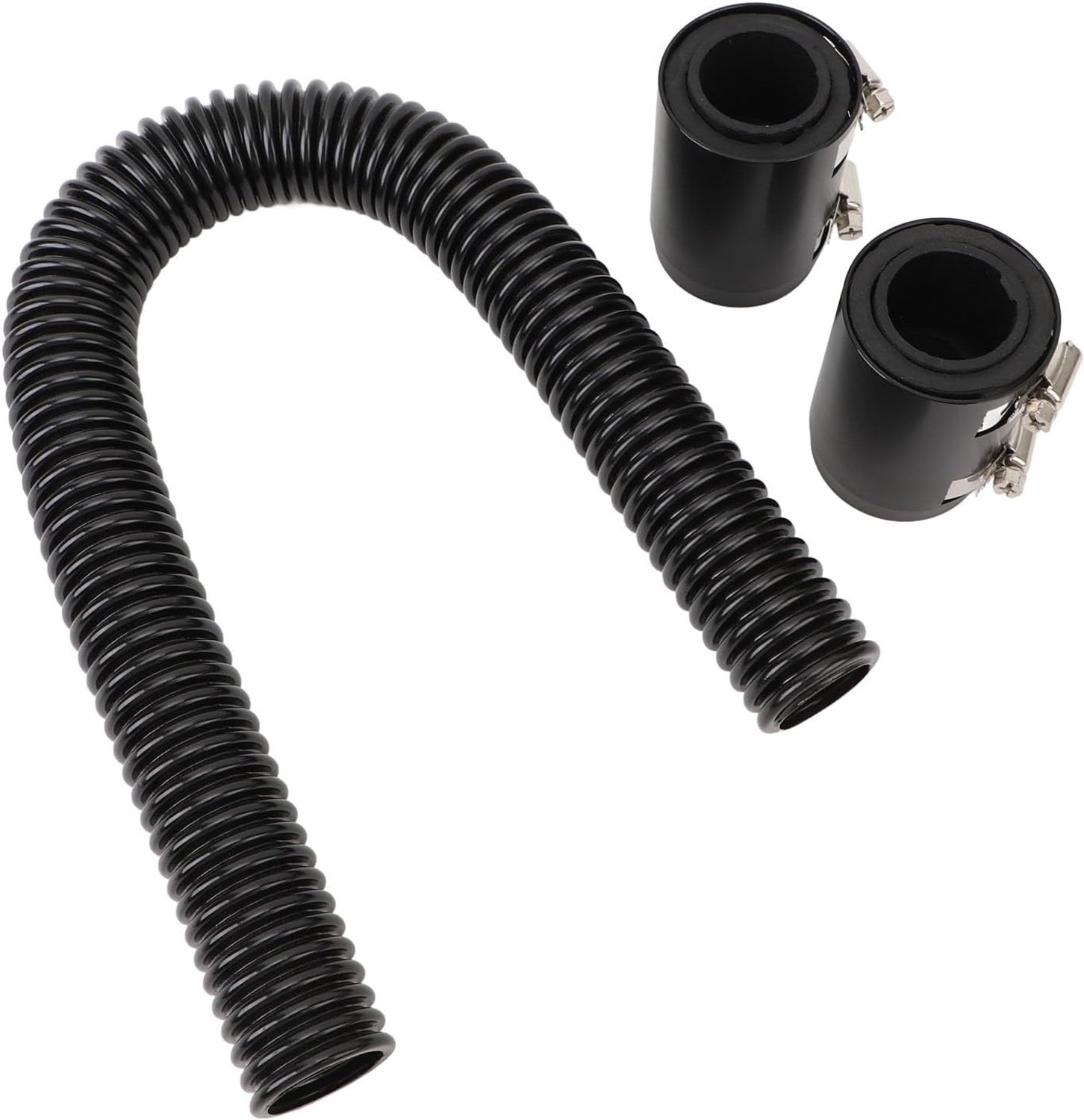 Radiateurslang, Koelwaterslang, Roestvrijstalen Koelradiatorslang voor 1‑1/4in 1‑1/2in 1‑3/4in 1‑5/8in Radiateurnek (Auslaed5yacqz7m-12)