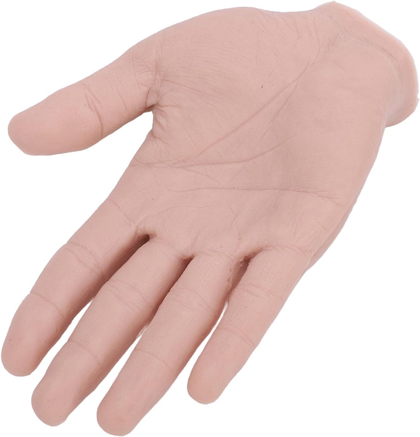 Bendbaar Siliconen Handmodel voor Kunst en Schilderen - Herbruikbaar Simulatiemodel voor Festivals en Creatieve Projecten (Rechterhand)