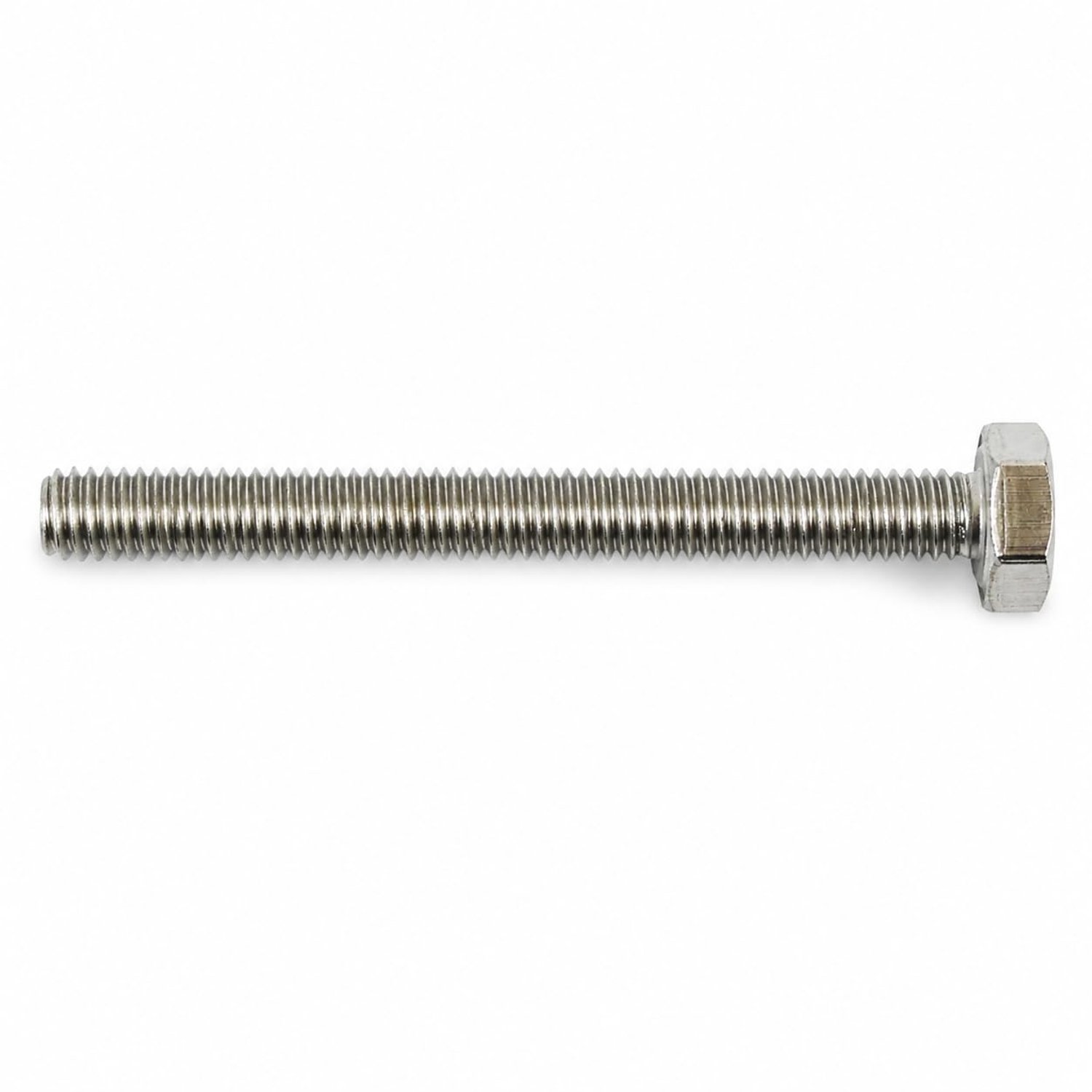 Hexagon bolts DIN 933 stainless steel A2-70 M6X50 25 pieces