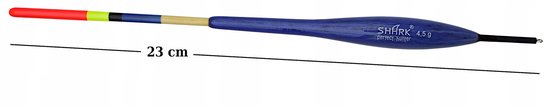 Shark Balsa Dobber 4,5g / 23cm - Perfecte Kwaliteit voor Vissers — afbeelding 4