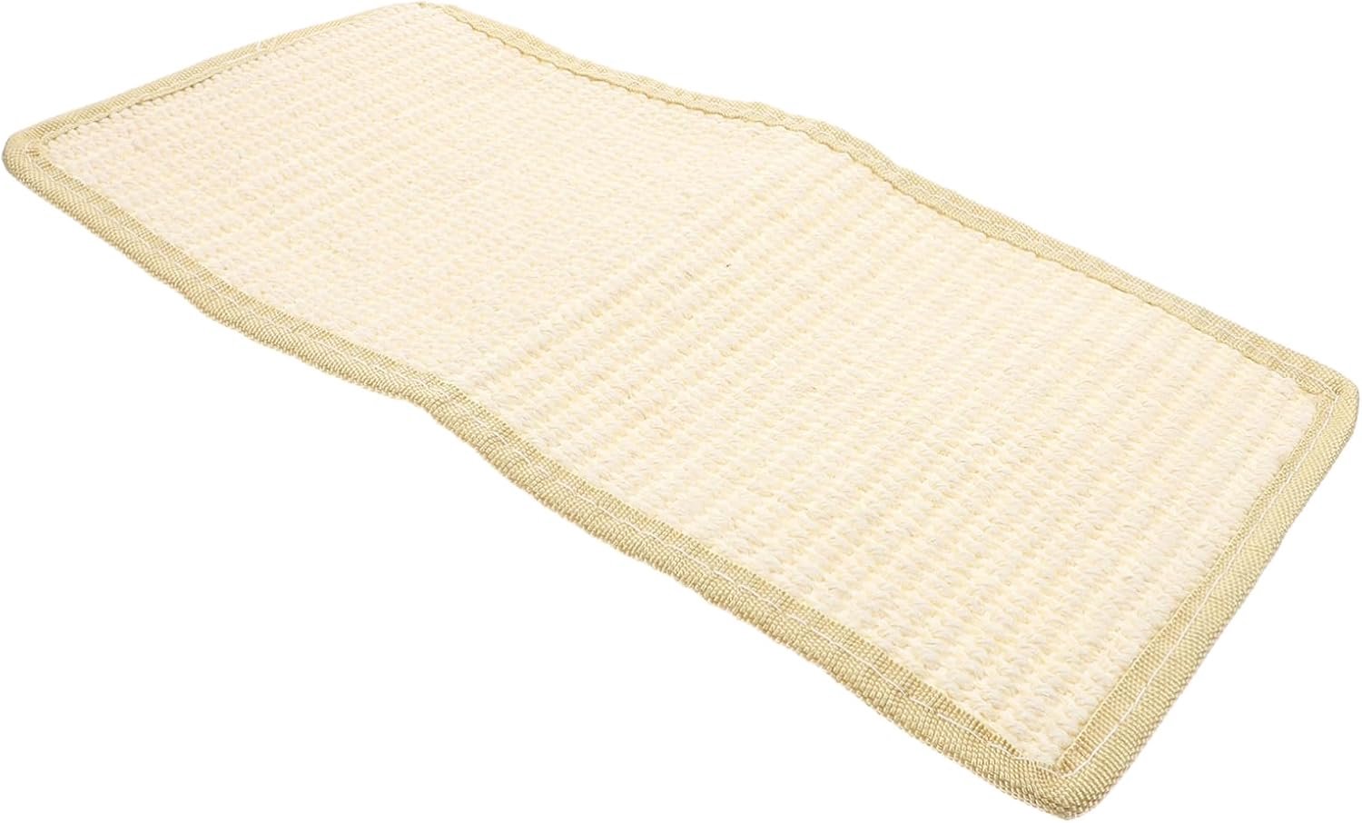 Katten Krabpaal Kattenkrabbelmateriaal Katten Krabmatten Kattenkrabmateriaal Sisal Krabtapijt Kattenkrabplank Voor Op De Bank Kattenkrabbed Kattenkrab-sisalmat Beige Sisal