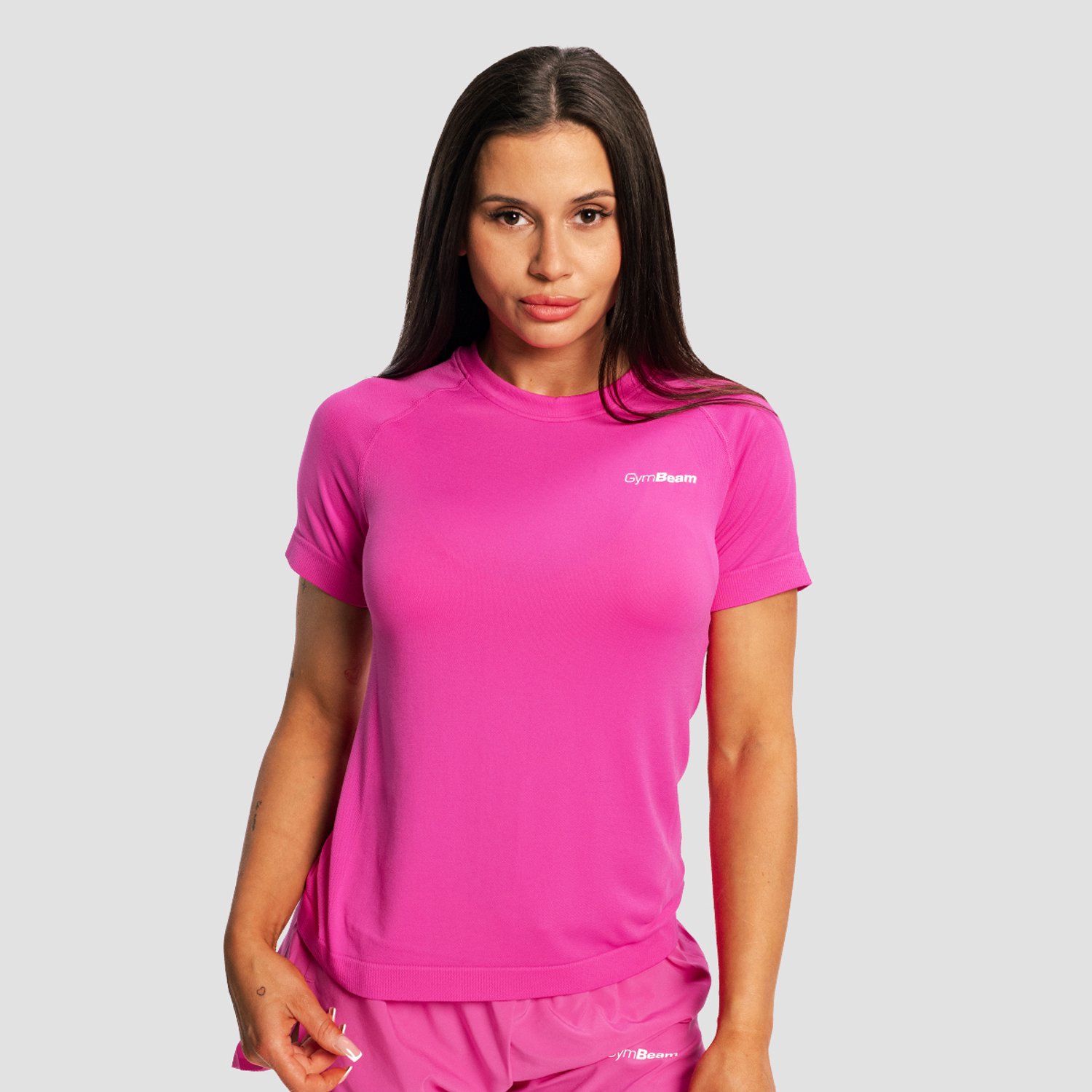 GymBeam Dames Pulse X Hardloop-T-shirt Paars M