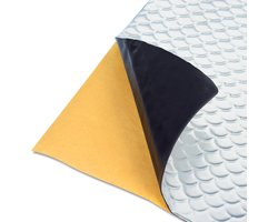 AggSound Geluidsdempende Mat voor Auto's 2mm – Butyl Geluidsisolatie en Trillingsdemper voor Auto's, Vrachtwagens - ShopVlot