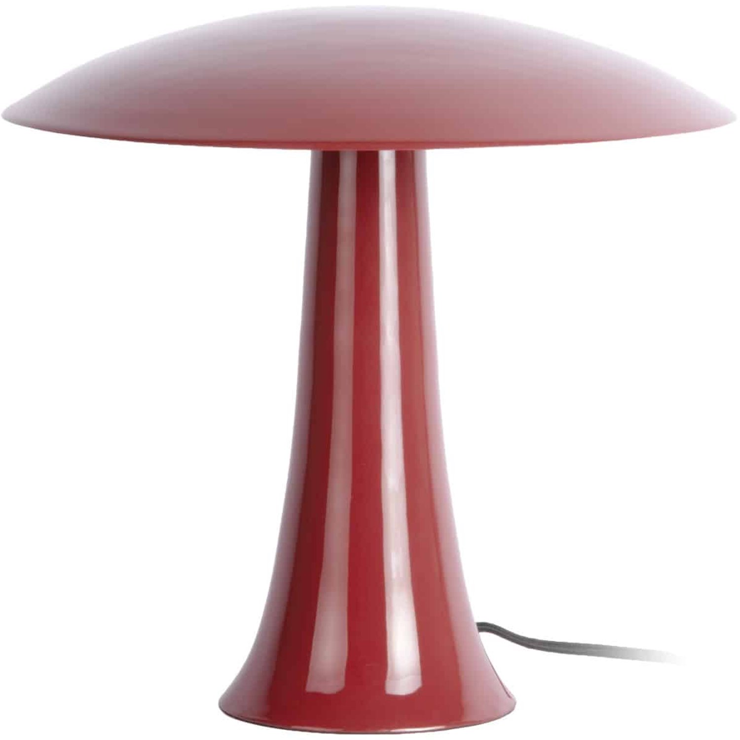 Leitmotiv Tafellamp Cadiz Disc - Bordeauxrood - 31x31x30cm - Scandinavisch