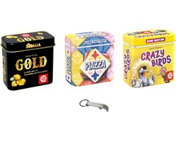 Blumie Shop Set Gold + Piazza + Crazy Birds French Version + 1 Decap - ShopVlot