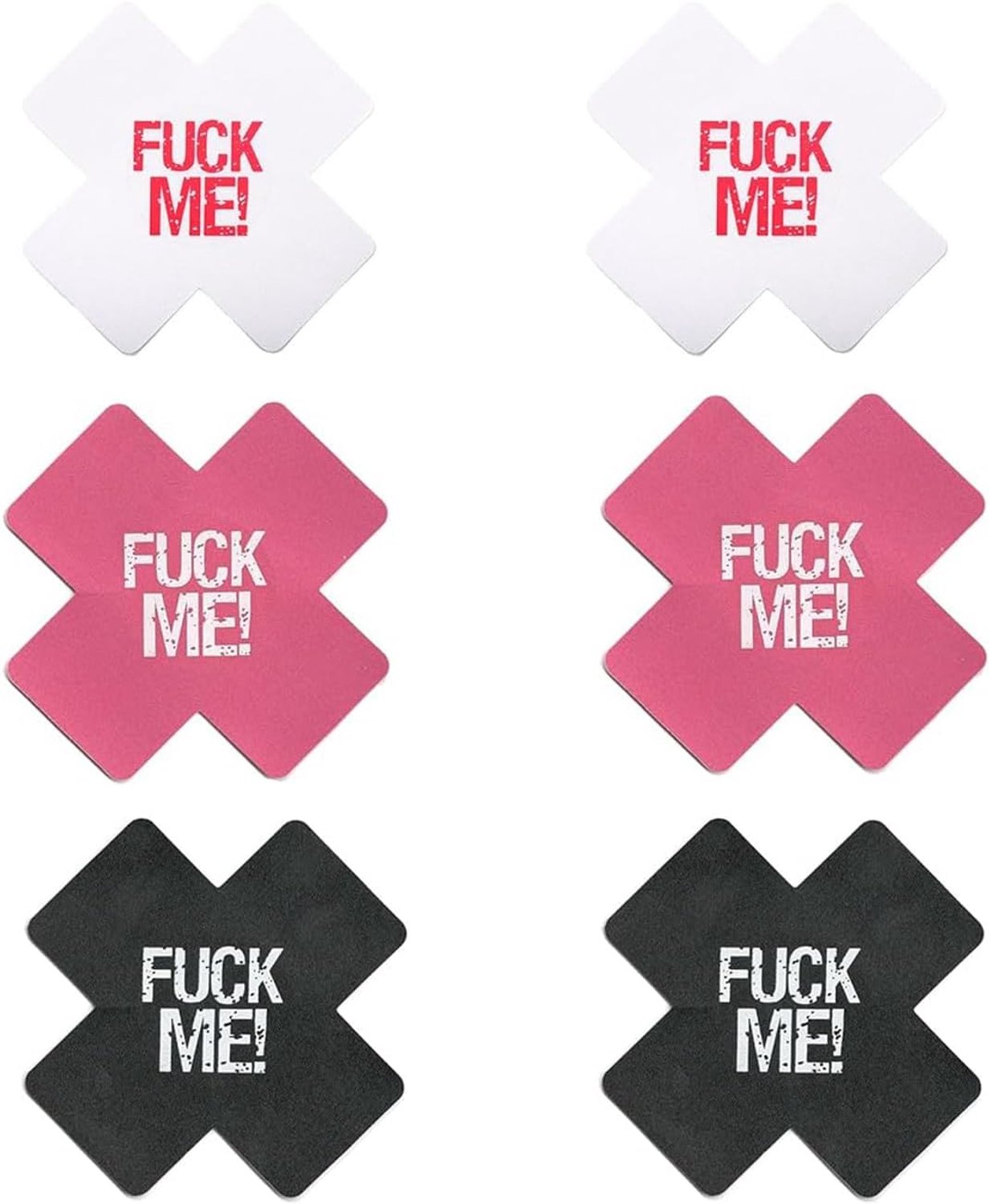 KFLY 20 stuks wegwerp-borstcovers, borststickers met sexy spreuken en glittermix voor rave-outfits, feesten - ShopVlot