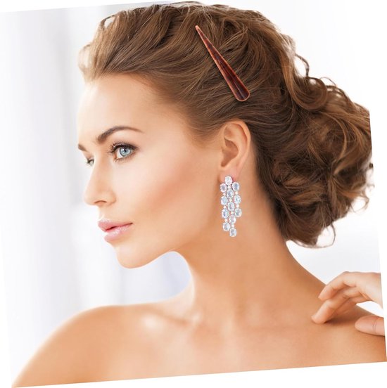 2stuks Duckbill Haarclips Sterke Grip Chic Styling Voor Haarverf Hairstyling Antislip Snelle Sectie Geschikt Voor Vrouwen Kappers — afbeelding 2
