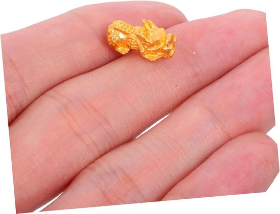 15 Stuks Delige Gouden Pixiu Feng Shui Spacer Kralen Duurzame Metalen Chinese Amulet Kralen met Grote voor Armbanden Kettingen DIY Sieraden Maken — afbeelding 5