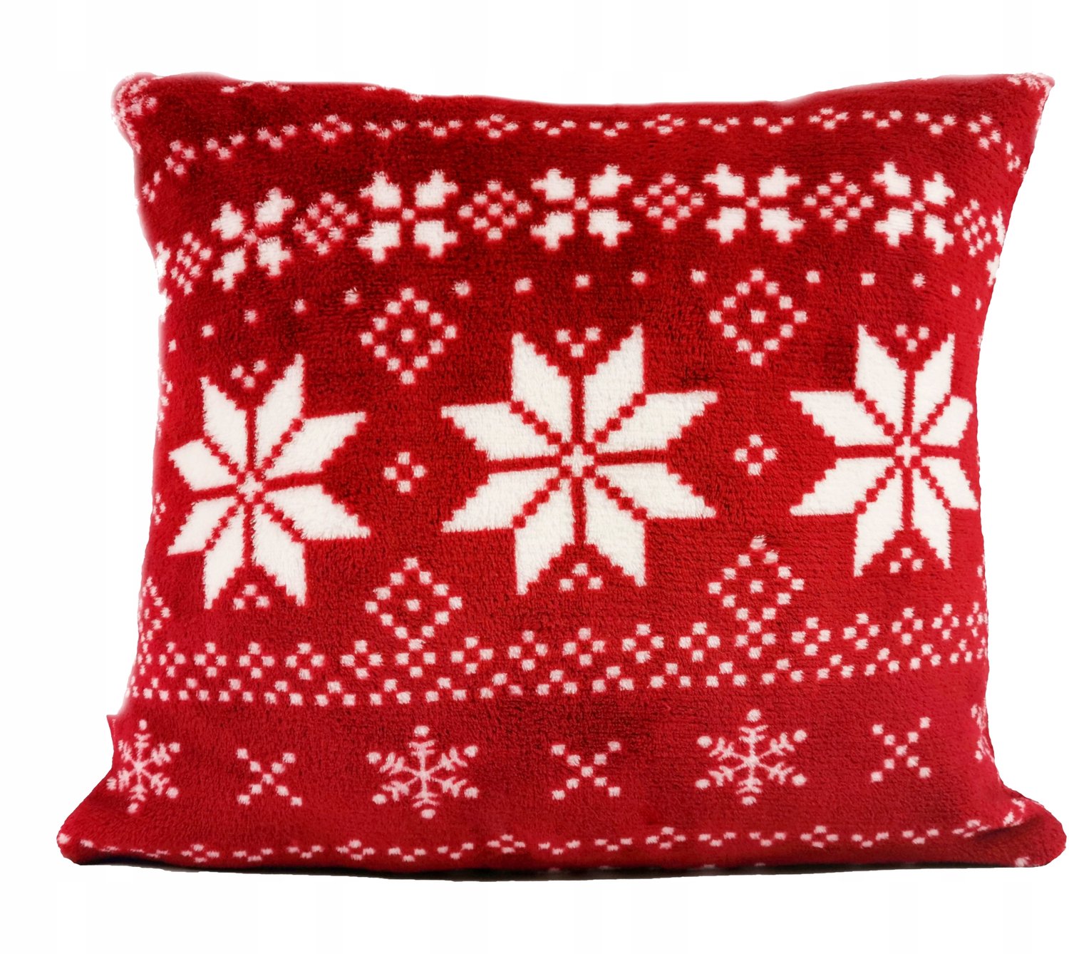 Zachte Dekoratieve Kussensloop NORDICO 40x40 cm Rood