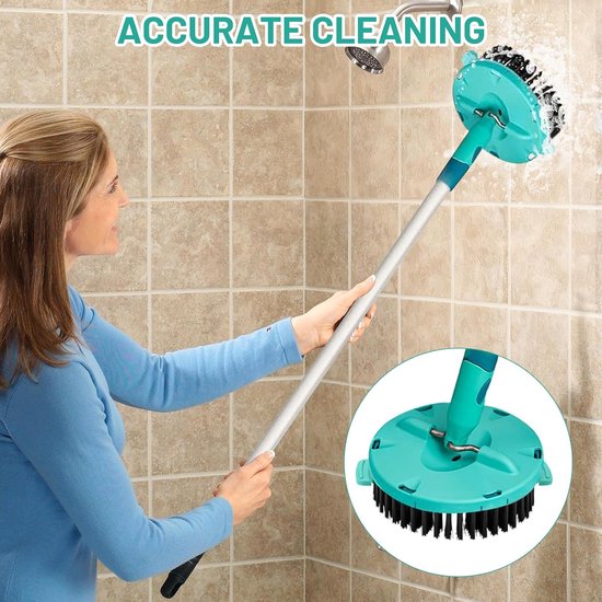 4 stuks voor Leifheit Clean Twist Disc Mop Ergo Spin dweilborstel | Reservekop voor Leifheit mop, voor alle soorten vloeren — afbeelding 4