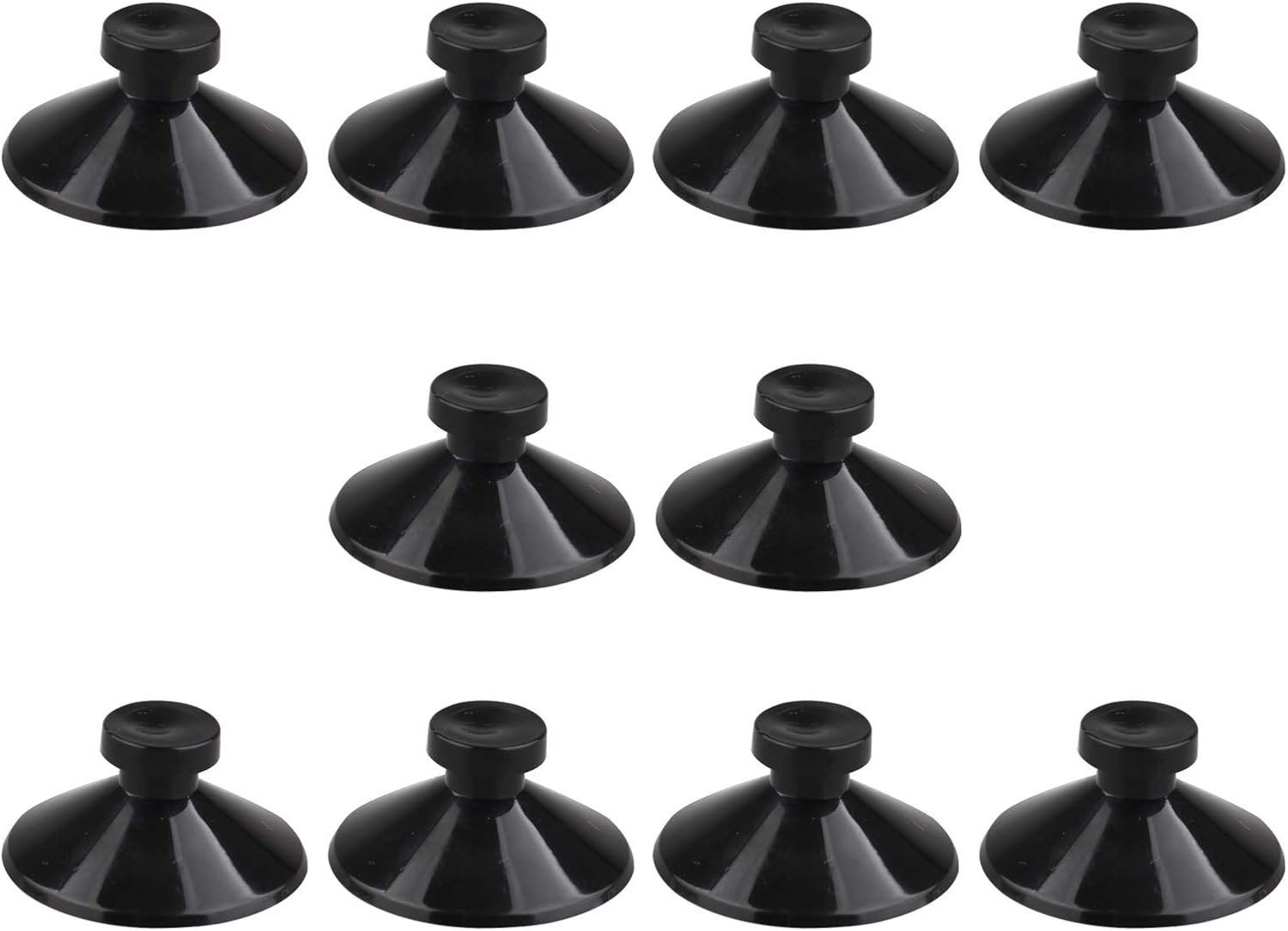 10 STKS Rubber Familie Aquarium Aquarium Aquarium Kom Gereedschap Zuignap Clip Sucker Voor Aquarium Aquarium Aquarium Pomp Zwart 27mm