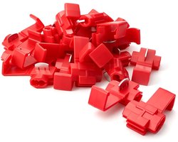 25 Pcs T-Tap Wire Connectors, T-Taps Snelle Splice Wire Terminal Connectors voor Kabel 0.3mm² tot 1.5mm²
