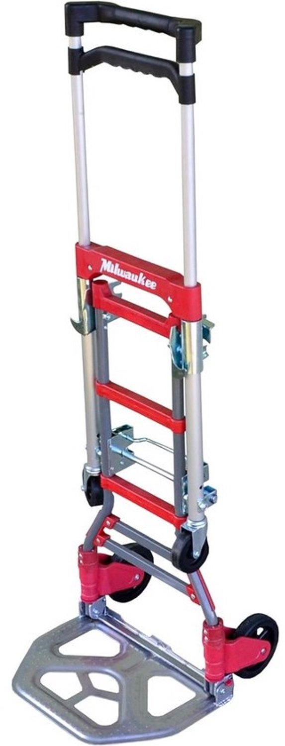 Opvouwbare steekwagen 2-in-1 - voor zware lasten - tot 136 kg - Inklapbaar transportkarretje