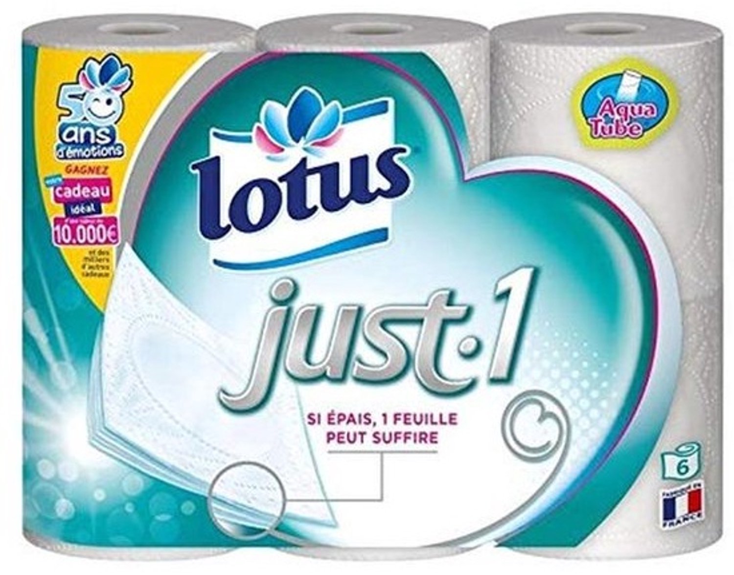 Zacht en sterk 5-laags toiletpapier - set van 6 rollen