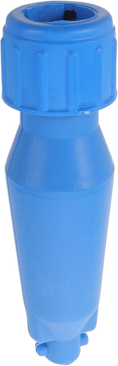Adapter voor parasolvoet: Vervangend plastic inzetstuk voor parasolvoet - Robuuste plastic connector voor parasolhouder en tuinparasol.
