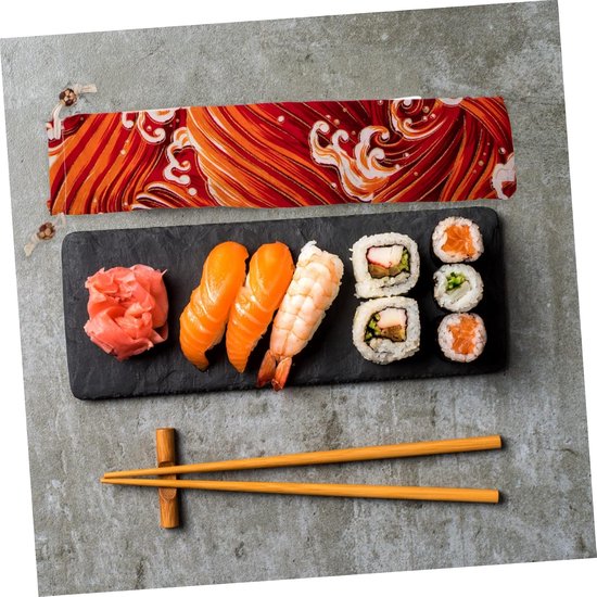 4 Stuks Delige Japanse Stijl Katoenen Bestekzakjes met Trekkoord Compacte Draagbare Opbergzak voor Eetstokjes Kam voor Reis Tafeldecoratie — afbeelding 4
