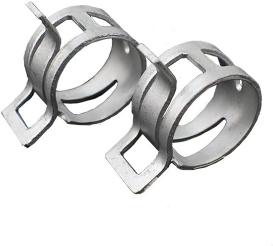 M4.5/5/6/7/8/9/10/11/12-37mm 10 stuks slangklemmen brandstofslang waterleiding klemringen luchtslang bevestiging veerklemmen gegalvaniseerd(M12 10pcs) — afbeelding 3