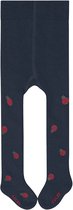 FALKE Cute Ladybug dun gedessineerd katoen panty baby blauw - maat 62-68