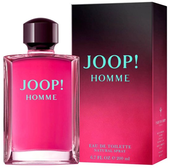 Joop! Homme Eau de Toilette voor heren - Sensuele geur met kruidige noten - 200 ml