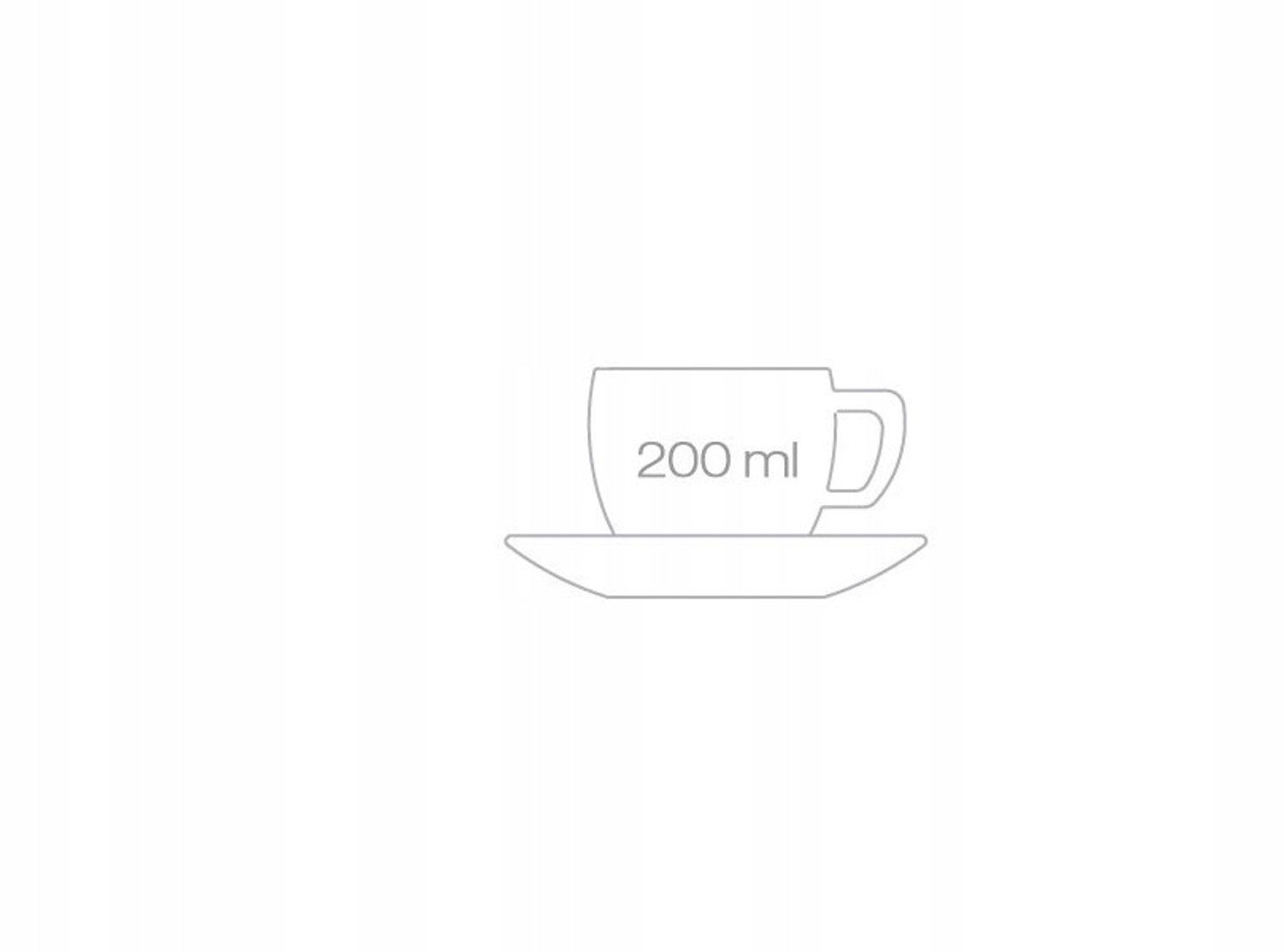 Tescoma Crema Cappuccino Kop en Schotel - 200ml - Crème